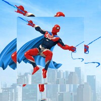 Flying Robot Hero icon