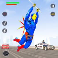 Flying Robot Rope Hero icon