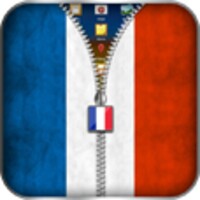 France Flag Zipper Lock 46.6