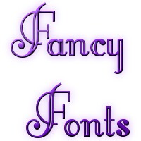 Free Fancy Fonts 1.22