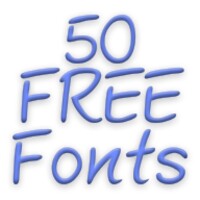 Free Fonts 50 Pack 22 icon