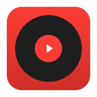 Free Music for Youtube Player: Red icon