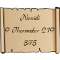 French Calendar icon