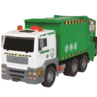 Garbage truck runner icon