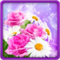 Glitter Flowers Live Wallpaper icon
