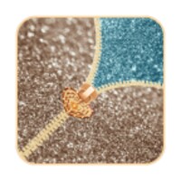 Glitter Zip Screen Lock icon