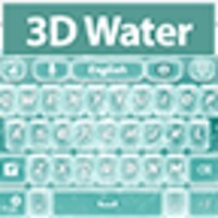 GO Keyboard 3D Water Theme 10.3 Pale Peach