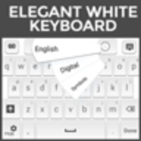 GO Keyboard Elegant White Theme icon