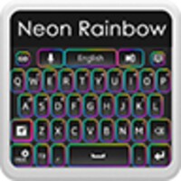 GO Keyboard Neon Rainbow Theme icon