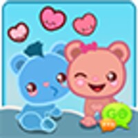 GO SMS Blue Bears Theme icon