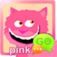 GO SMS Pro Pink Cat Theme icon