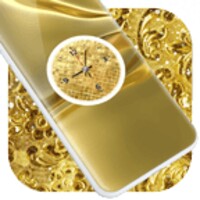 Gold Clock Live Wallpaper icon