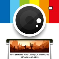 GPS Map Polaroid Camera icon