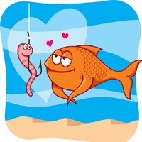 Great fishing icon