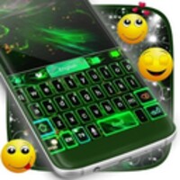 Green Flame GO Keyboard theme 1.279.1.97