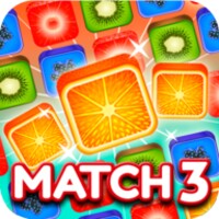 Gummy Caramel Fruits Match 3 icon