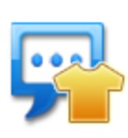 Handcent SMS Skin(Darkness) icon