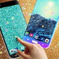 Glitter live wallpaper icon