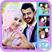 Hijab Wedding Couple 1.7