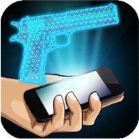 Hologram Gun 3D Simulator icon