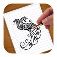 How to draw Mehndi icon