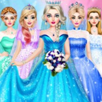 Ice Princess Wedding Dress Up icon