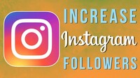 Increase instagram follwers icon