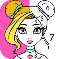 Girls Coloring Book icon