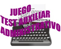 Juego test auxiliar administrativo icon