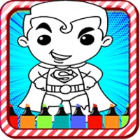 Kawaii Chibi Heros Coloring Pages icon