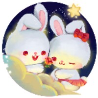 Kawaii Rabbit Love theme icon