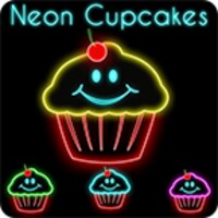 Keyboard Theme Neon Cupcakes icon