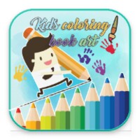 Kids Coloring Book Art icon