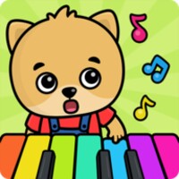 Kids piano icon