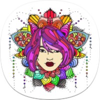 Korean Coloring Book for Adults icon