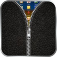 Leather Zipper Screen Lock icon