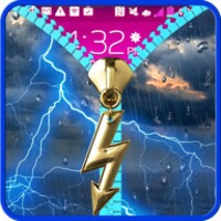 Lightning lock screen icon