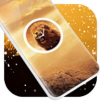 Lion Clock Live Wallpaper icon