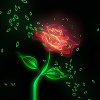 Glowing Flowers Live Wallpaper 1.0.9