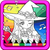 Magical Girl Coloring Book icon