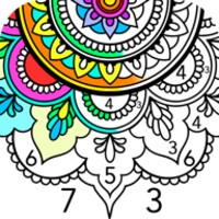 Mandala Color by Number icon