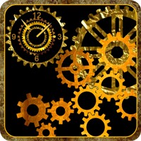 Mechanical Gear Clock Live Wallpaper icon