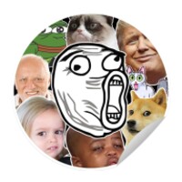 Meme Stickers for WAStickerApps icon