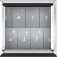 Metal keyboard icon