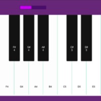 Editora de piano midi icon