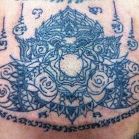 Monkey King Tattoo Design icon
