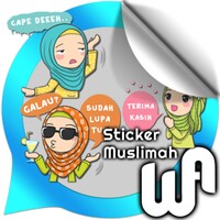 Muslimah Stiker Wa icon