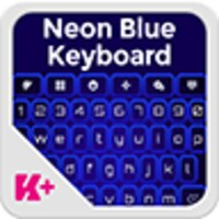 Neon Blue Keyboard icon