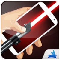 Neon lightsaber simulator icon