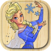 Paint ice princesses icon